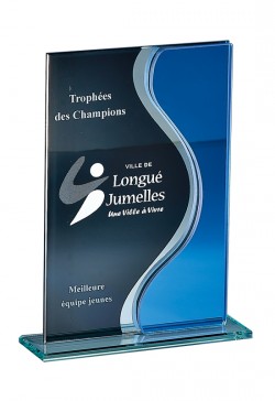 Trophée Verre Personnalisé 163-21-CLI