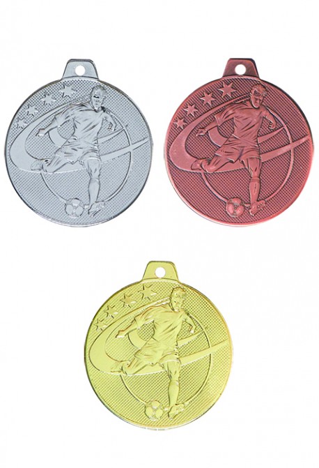 Médaille Ã˜ 70 mm Football  - Q-052