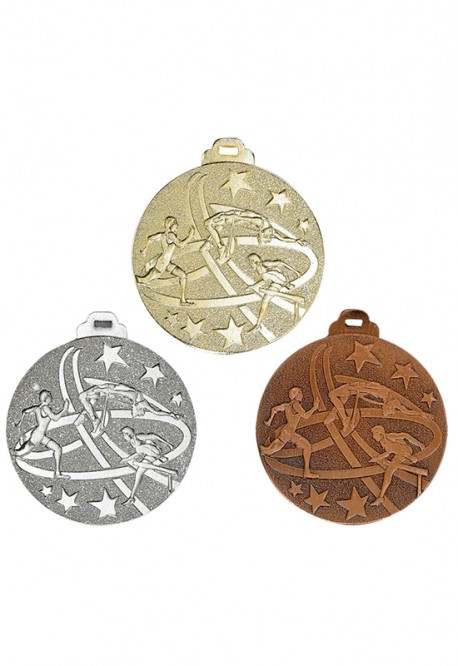 Médaille Ã˜ 50 mm Athlétisme  - NY05