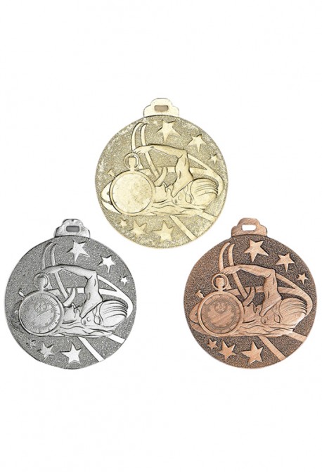 Médaille Ã˜ 50 mm Natation  - NY08