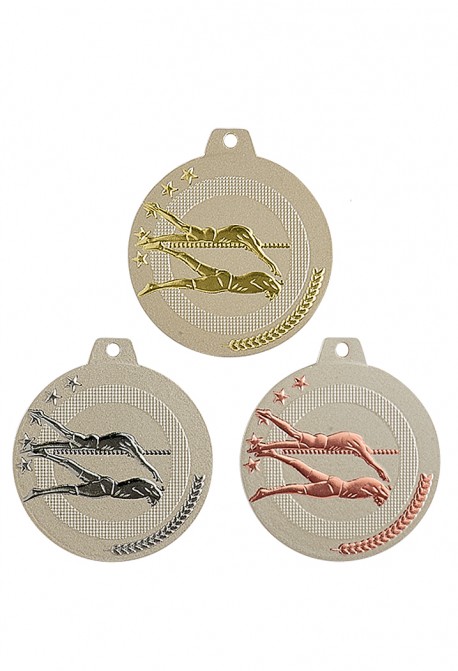 Médaille Ã˜ 50 mm Natation  - NQ10