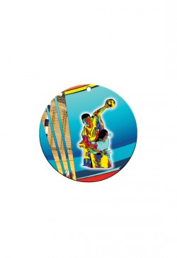 Médaille Ã˜ 70 mm Handball - NB16