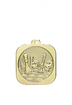 Médaille 35 x 35 mm Échecs  DK05