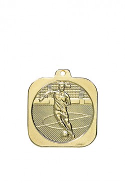 Médaille 35 x 35 mm Foot féminin  DK06