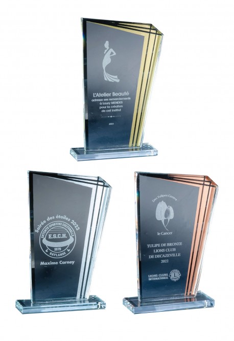 Trophée Verre Personnalisé 172-41-CLI