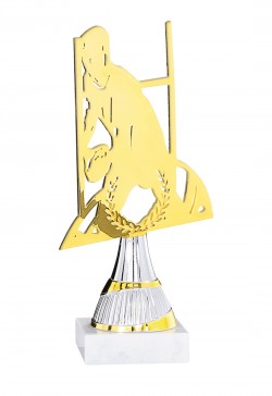 Trophée Métal Rugby 55112