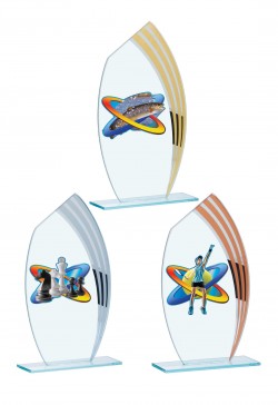 Trophée Verre Personnalisé 124-41-BJ