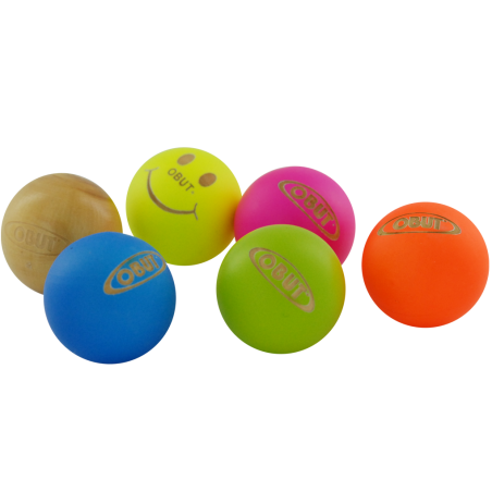 Obut – Lot De 6 Buts En Buis (30 Mm) : 4 émoticônes + 1 Coloré + 1 Naturel – Homologués Compétition