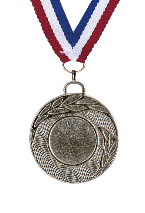 ruban Victoire 50 mm médaille en 3 Couleurs Avec Gravure Gratuite jusqu'à 30 Lettres 