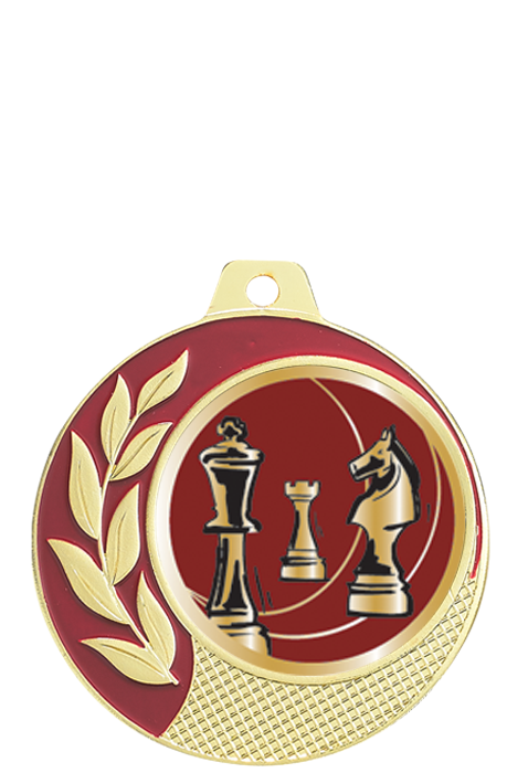 Médaille Ã˜ 70 mm échecs   - CZ09