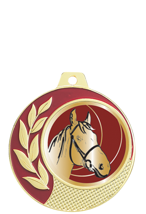 Médaille Ã˜ 70 mm équitation  - CZ07