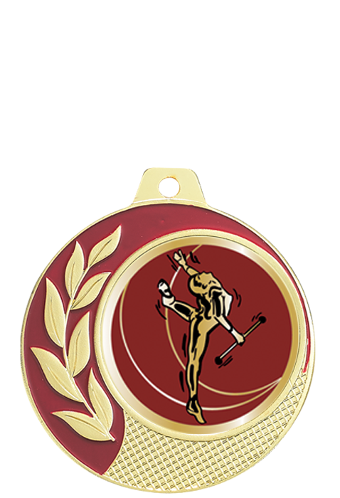 Médaille Ã˜ 70 mm Twirling BÃ¢ton  - CZ25