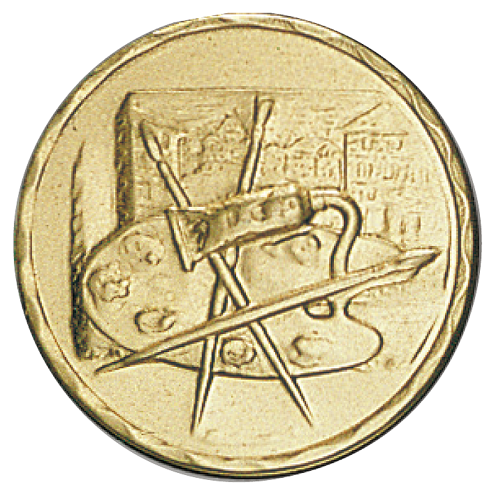 Trophée Personnalisé Médaillon 136-21-C